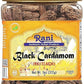 Rani Black Cardamom Pods (Kali Elachi) Whole Indian Spice 11Oz (312G) Pet Jar ~ All Natural | Vegan | Gluten Friendly | Non-Gmo | Indian Origin ~ Smokey | Tsaoko | Cao Guo | Bach Dan Khau | Badi