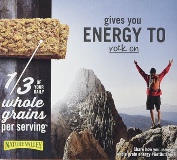 Nature Valley Crunchy Oats'N Dark Chocolate Granola Bars 8.94 Oz (Pack Of 12)