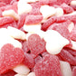 Candy Retailer Sour Sanded Gummi Valentine Hearts 2 Lb