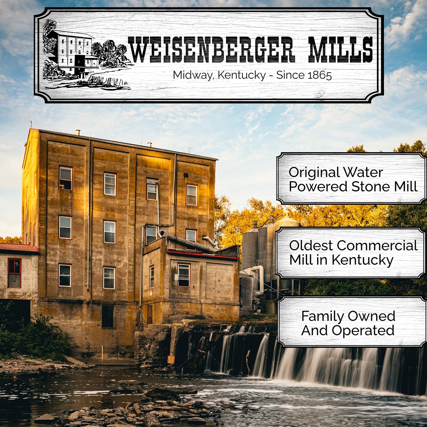 Weisenberger Biscuit Mix - Southern Style Buttermilk Biscuit Mix - Made From Non-Gmo Soft Red Wheat - Traditional Old Fashioned Recipe - 5.5 Oz, Pack Of 3