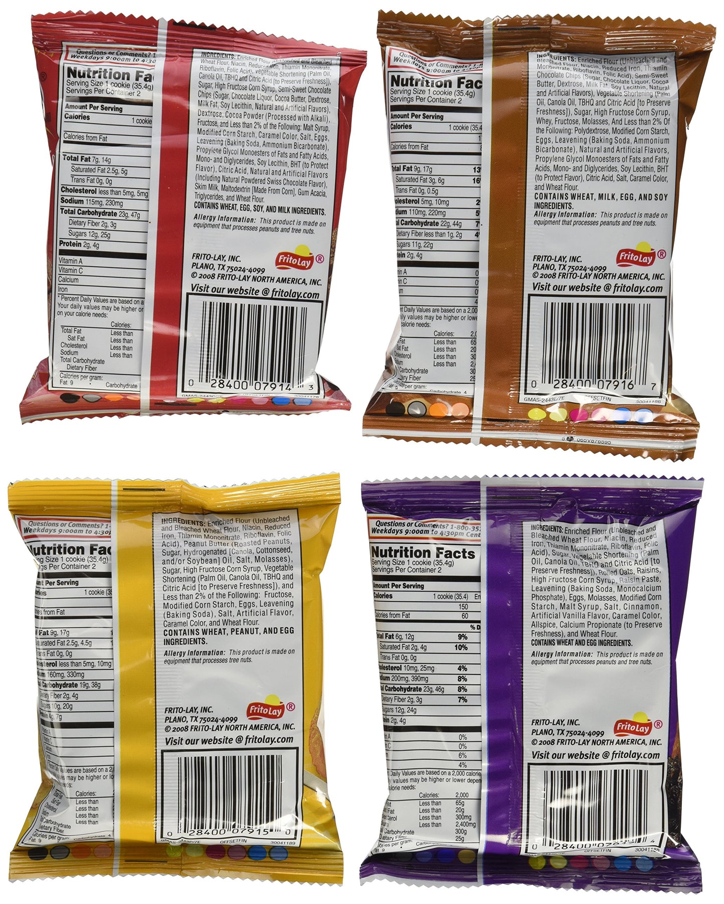 Grandmas Big Cookie Variety Pack, 33 Count