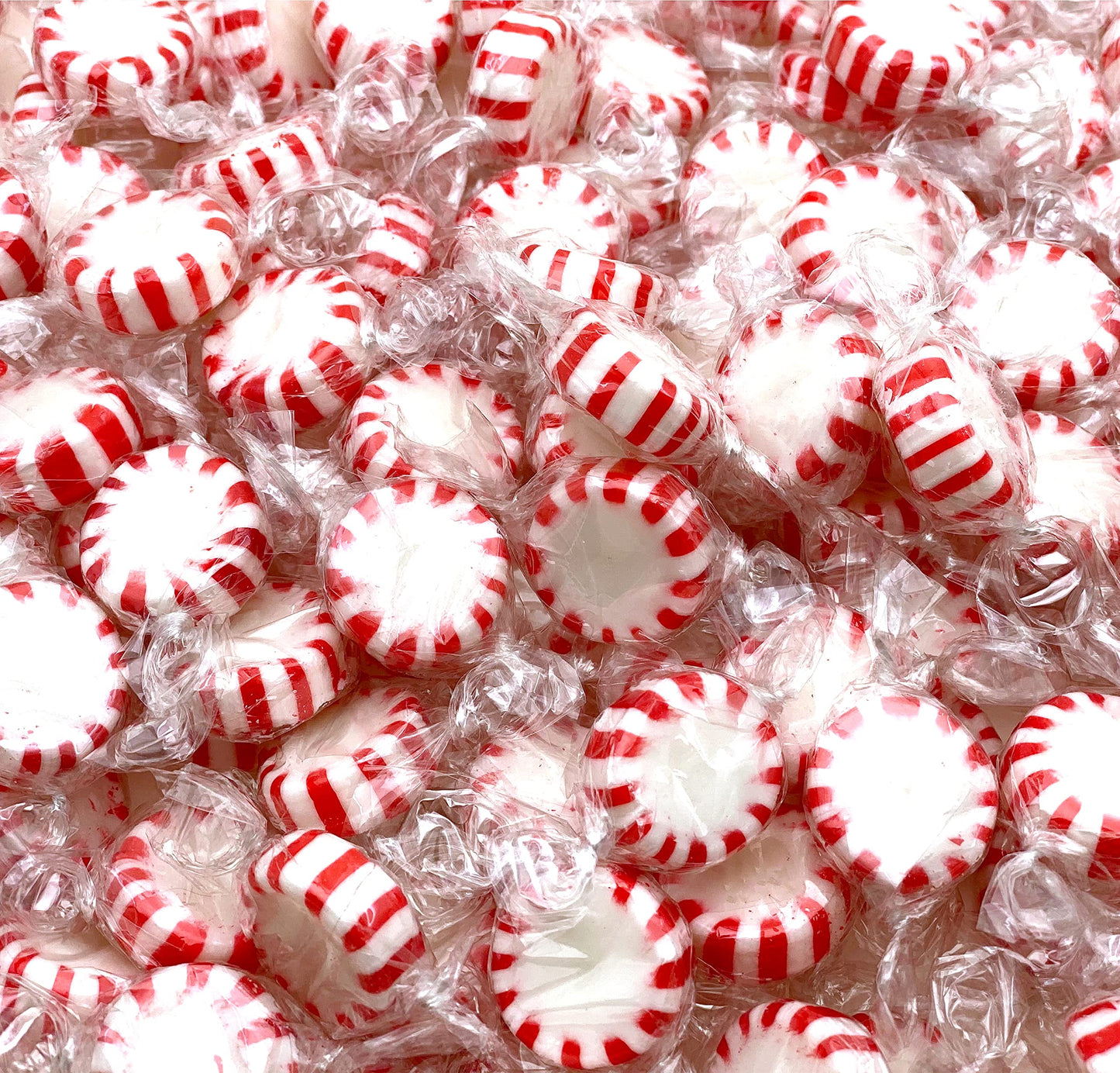 Arcor Starlight Mints - 2 Pound Pack (About 175 Count) - Peppermint Candy - Bulk Mints Individually Wrapped - Red and White Mint