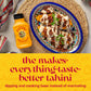 Mezete Tahini Sauce | Traditional Sesame Dressing | Non-GMO | 315g Squeeze Bottle