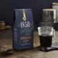 1850 Black Gold, Dark Roast Ground Coffee, 12 Ounces (Pack Of 2)