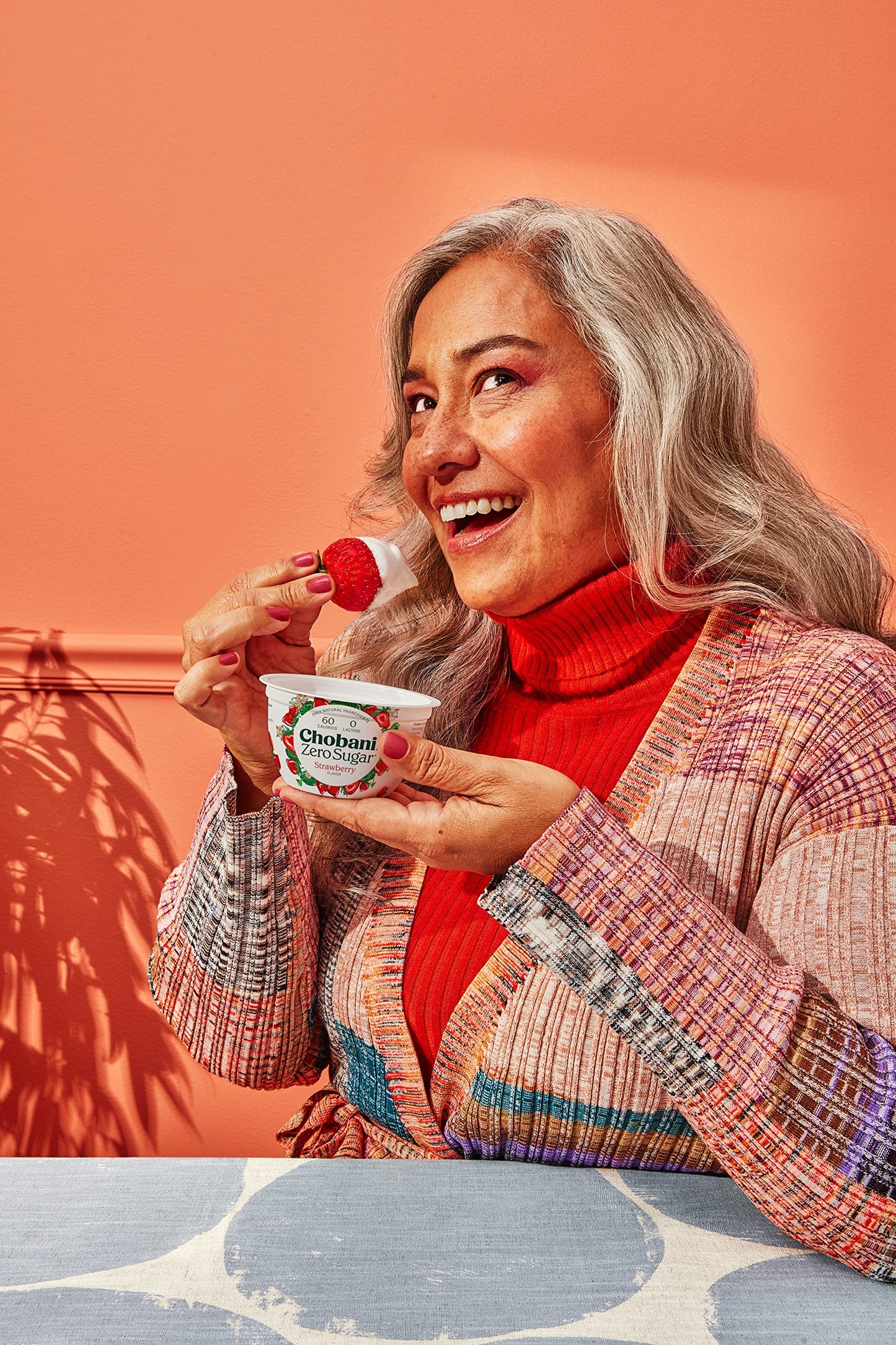 Chobani Zero Sugar* Strawberry Cheesecake 5.3oz 4PK