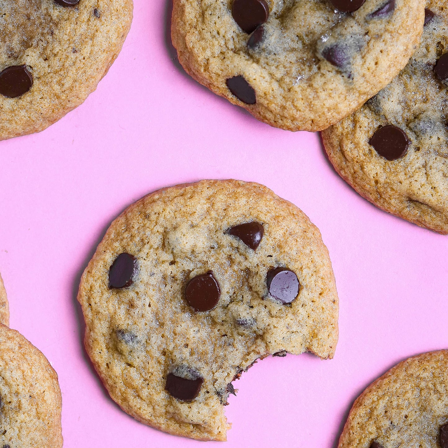 Miss Jones Baking Chocolate Chip Cookie Mix - Whole Grains, More Chocolate Chips, 50% Lower Sugar, Naturally Sweetened Desserts & Treats (Pack Of 6)