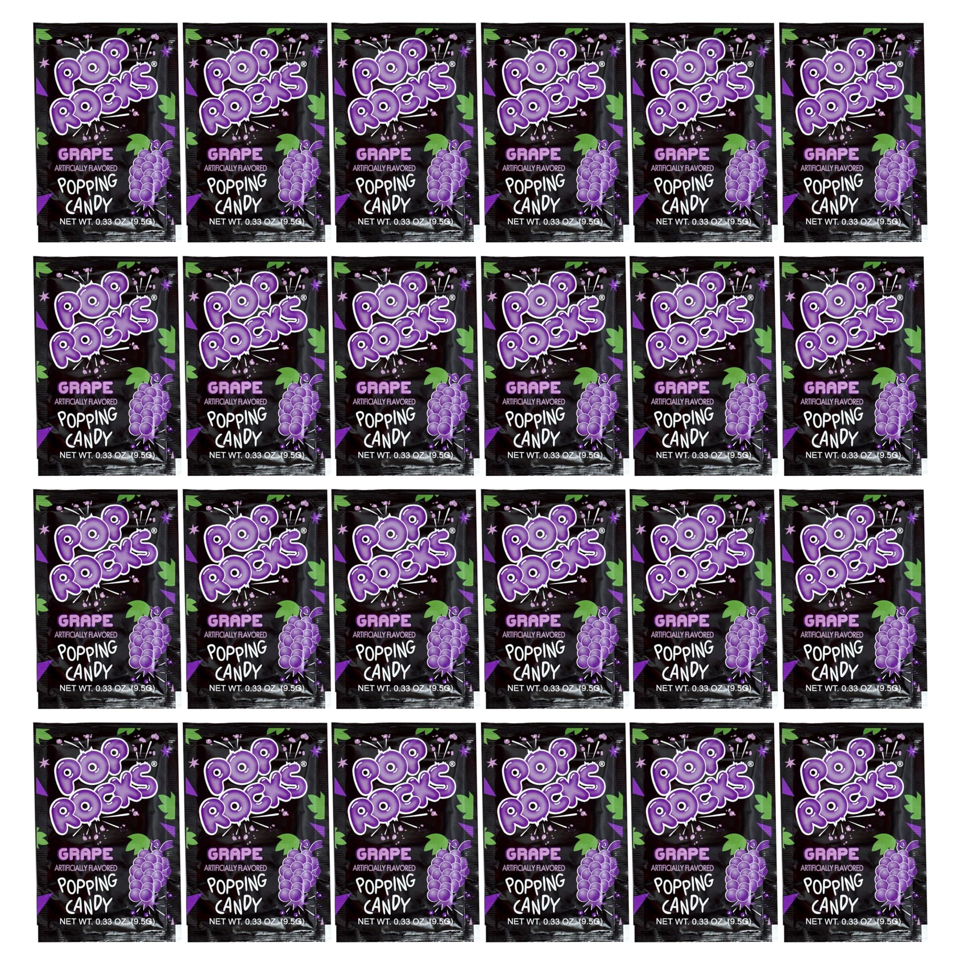 Pop Rocks Grape, 24 Pack, Popping Candy