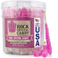 Boones Mill Rock Crystal Candy Sticks, Pink Cotton Candy, 36 Count