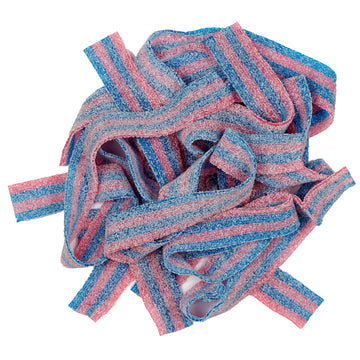 Cotton Candy Sour Belts, 1 Pound Bulk Bag, The Hampton Popcorn & Candy Company
