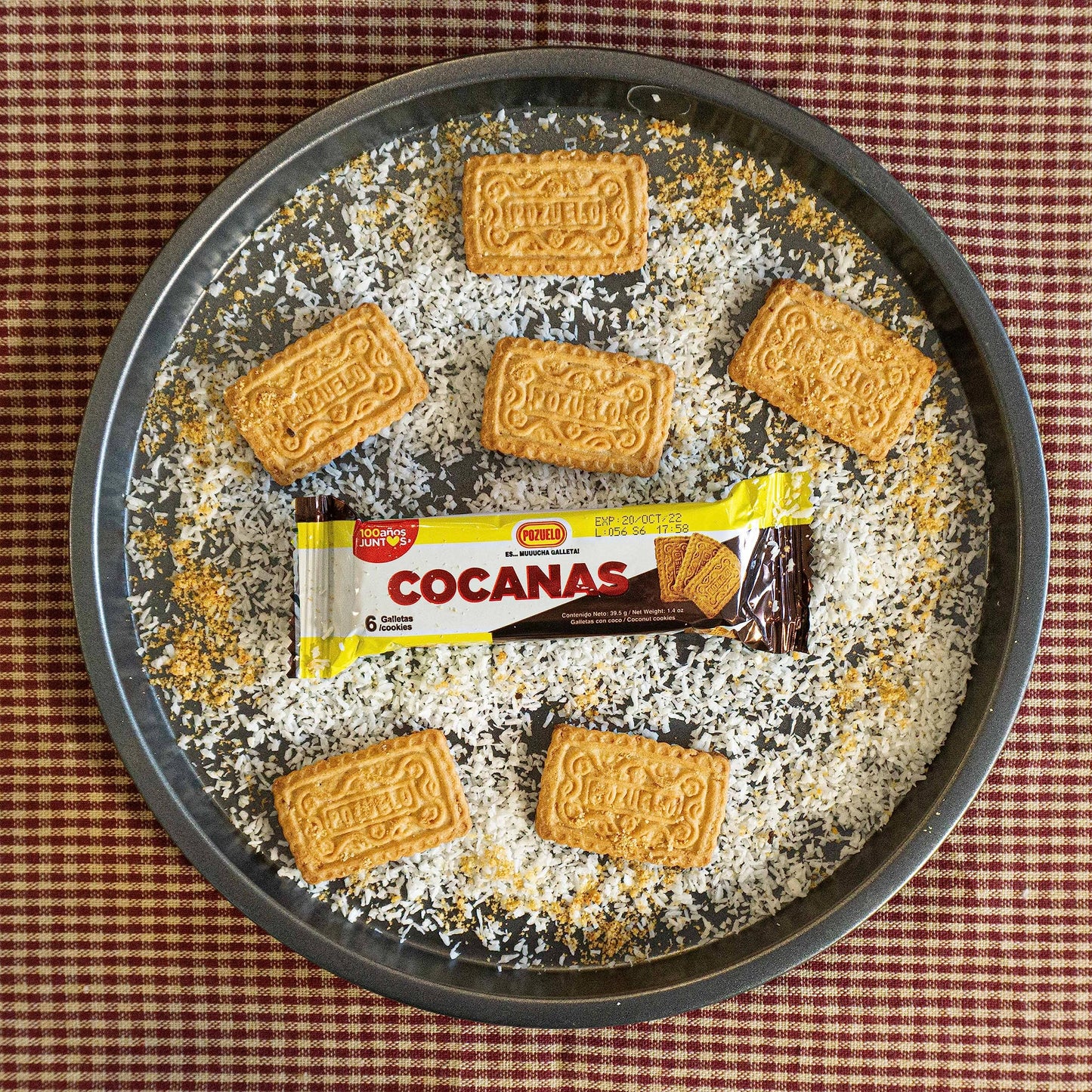 Pozuelo Cocanas Cookies | Coconut Cookies | Fresh & Crunchy | Great Dessert | 5.89 Oz (Pack Of 3)