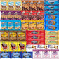Cookies Individually Wrapped Variety Pack - Cookies Bulk Assortment Care Package Sampler (45 Count)