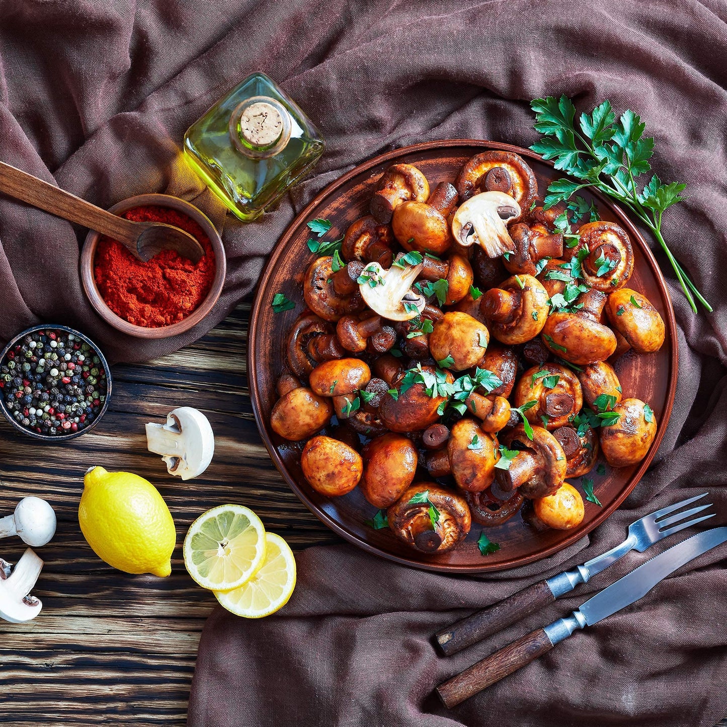 The Spice Lab Organic Smoked Paprika Powder - Vegan, USDA Organic, 1.9 oz Red Seasoning Shaker