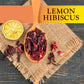 Constellation Tea Lemon Hibiscus Tea Pods Compatible with K Cup malt-inspired, 40 Count, Lemon Burst