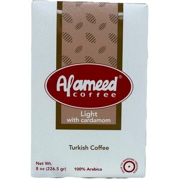 Al Ameed Turkish Coffee with Cardamom – Light Roast