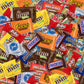 STUFF YOUR SACK Halloween Chocolate Variety Pack – 135 Individually Wrapped Treats – 5 lb Bulk Care Package – Brown
