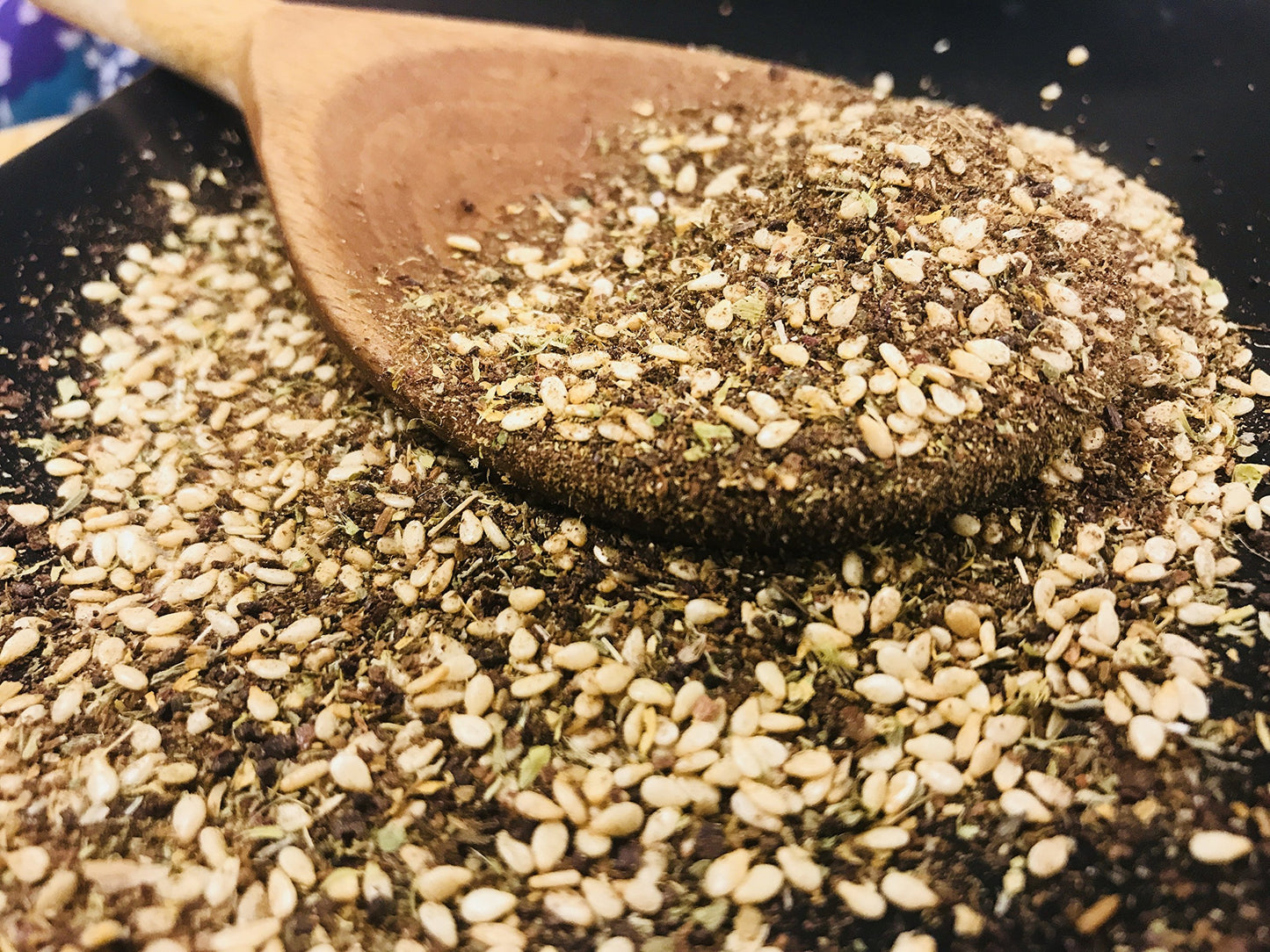 Lebanese Za'Atar Spice Blend From The Silk Road Restaurant & Market (2Oz), No Salt | All Natural Zaatar Seasoning | Vegan | Glut