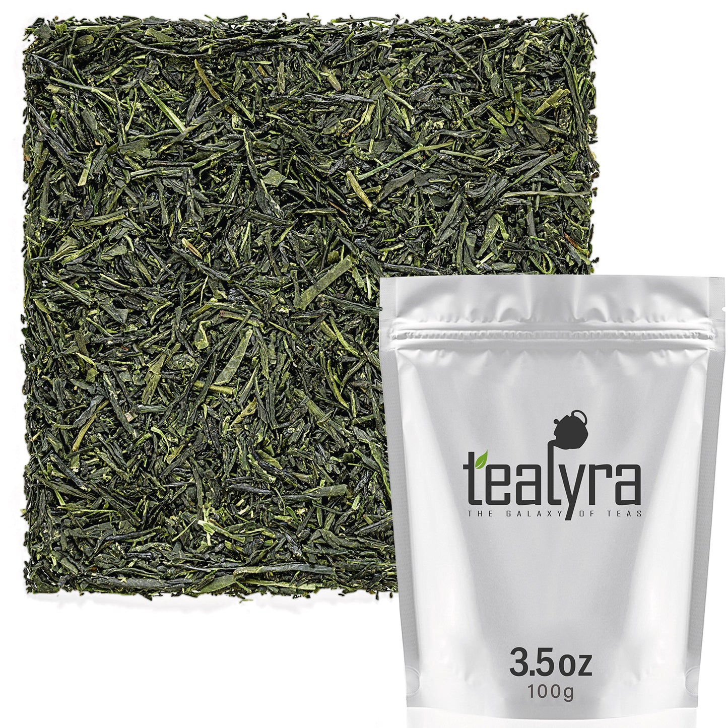 Tealyra - Premium Gyokuro Kokyu - Japanese Green Tea - Finese Loose Leaf Tea - Good Priced For High Grade Japanese Tea - 100G (3