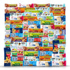 Healthy Snacks, Care Package 67 Count Premium Healthy Mixed Snack Box & Snacks Gift Variety Pack - Great For Home, Lunches, Work