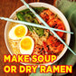 Keto Ramen Noodles (6 Packs) - Low Calorie, Gluten Free Shirataki Noodles For Healthy, Low Carb Meals (5.3 Oz/Pack)