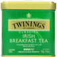 Twinings Irish Breakfast Loose Tea, 3.53 Ounce Tins (Pack Of 6), Smooth, Flavourful, Robust Black Tea Leaves, Caffeinated, Enjoy Hot Or Iced