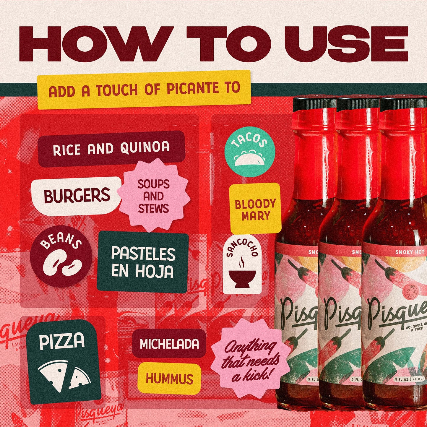 Pisqueya Hot Sauce - Gourmet Hot Sauce With Caribbean Scotch Bonnet Peppers - Plant Based, No Sugar, Low Sodium, Gluten Free - Y