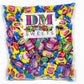 4 Flavor Gum - 2 lbs of Assorted Apple Watermelon Grape Original Individually Wrapped Fresh Bubble Gum