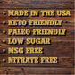 Bronco Billy'S Beef Jerky Sweet Heat, Half Pound Resealable Bag, Spicy & Sweet Flavor, Hand Cut, Hand Strung, Hand Packed, Made