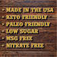 Bronco Billy'S Turkey Jerky Original Flavor Half Pound Resealable Bag