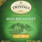 Twinings Of London Irish Breakfast Black Tea Bags, 50 Count (Pack Of 1)