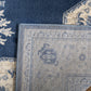 Safavieh Brentwood Collection 2 X 12 Navy  Cream Bnt865N Medallion Distressed Non-Shedding Living Room Bedroom Runner Rug