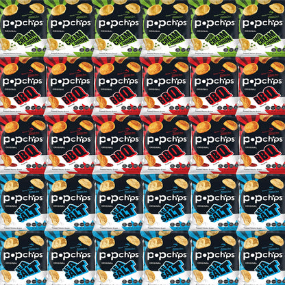 Bulk PopChips Variety Pack - 30 Count / 0.8 oz by Bussin Boxes