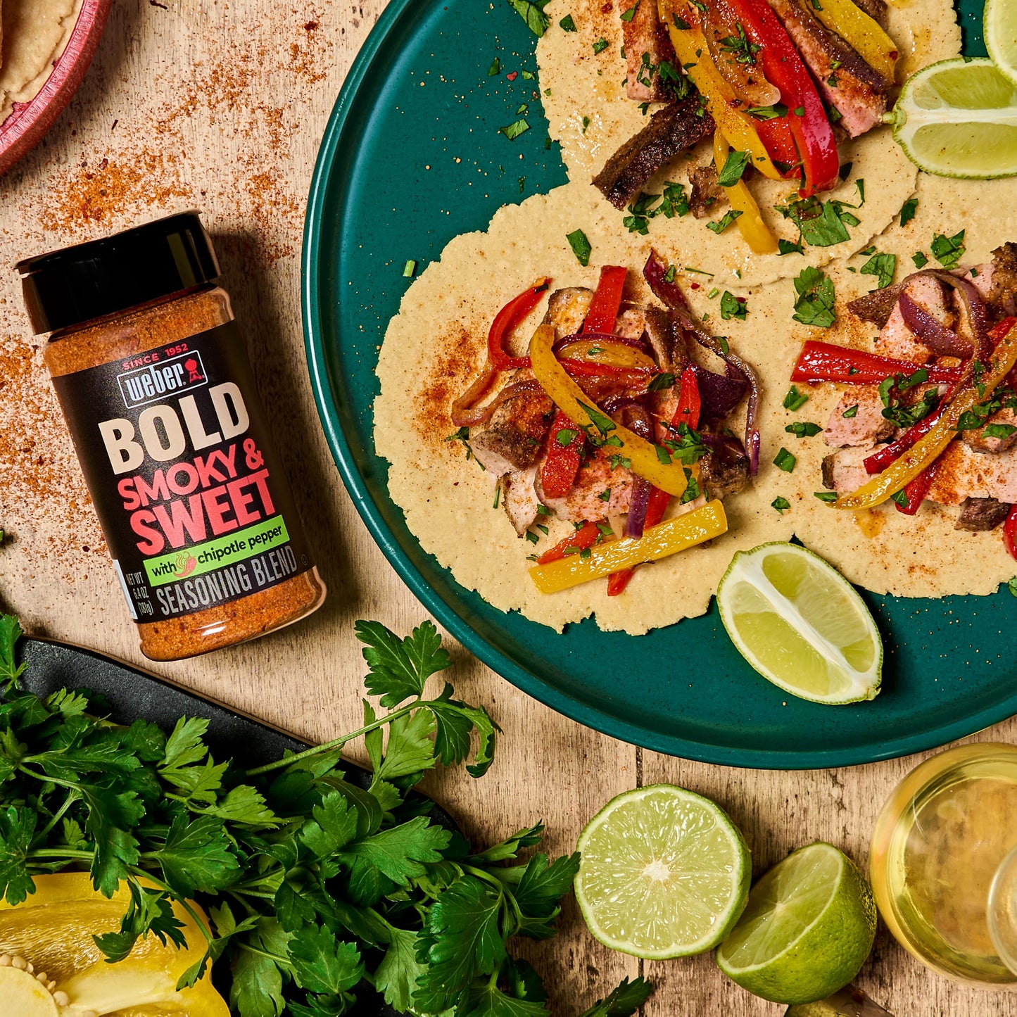 Weber BOLD Smokey & Sweet Seasoning Blend  6.4 Ounce Shaker (Pack of 6)