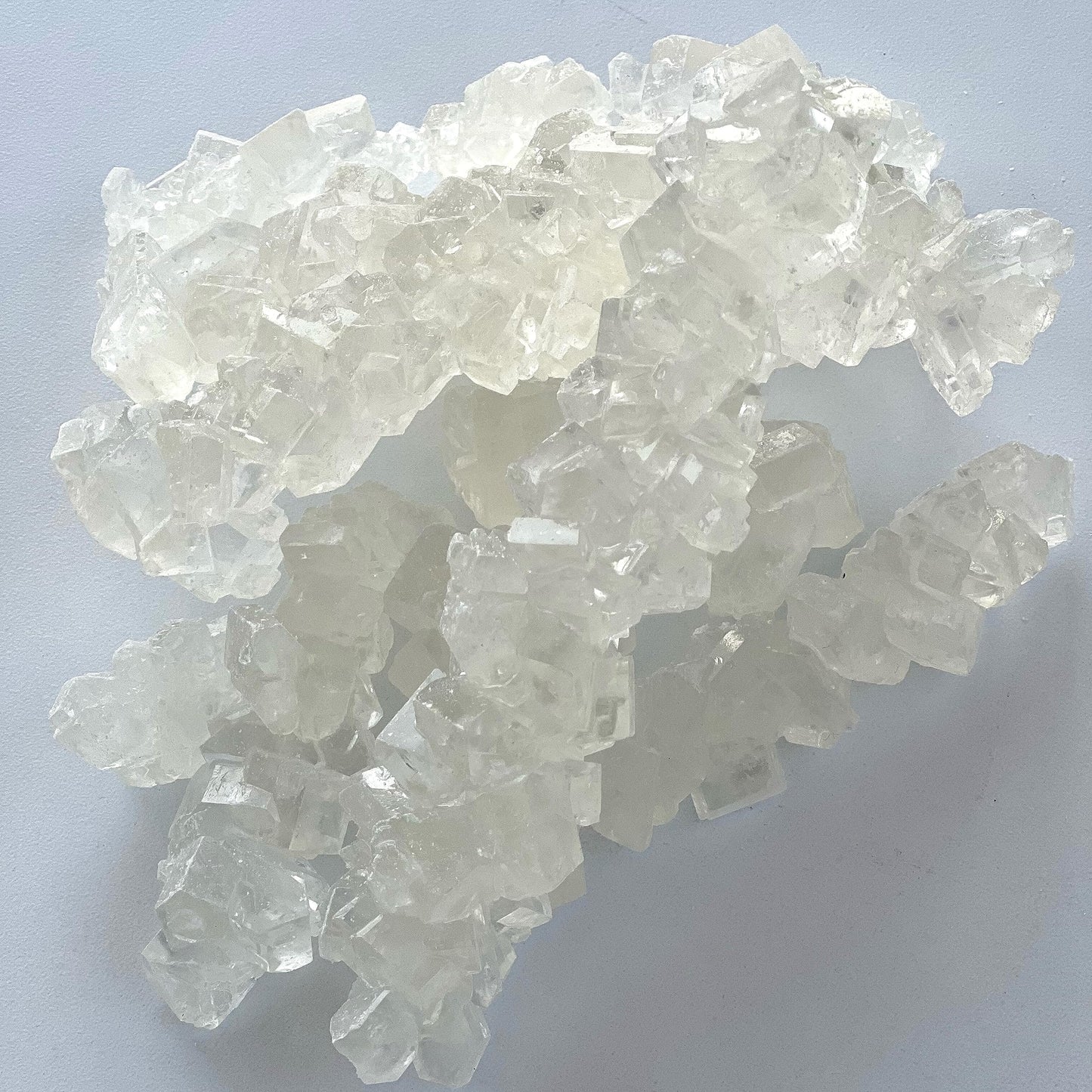 SweetGlob Old Fashioned Rock Candy Crystals on Strings (Clear White, 2 Pound)