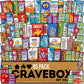Cravebox Snacks Box Variety Pack Care Package (85 Count) Christmas   Gift Boxes Pack Mature-Themeds Kids Guys Girls Women Men Boyfriend Candy Birthday Cookies Chips College Student Sampler Office School