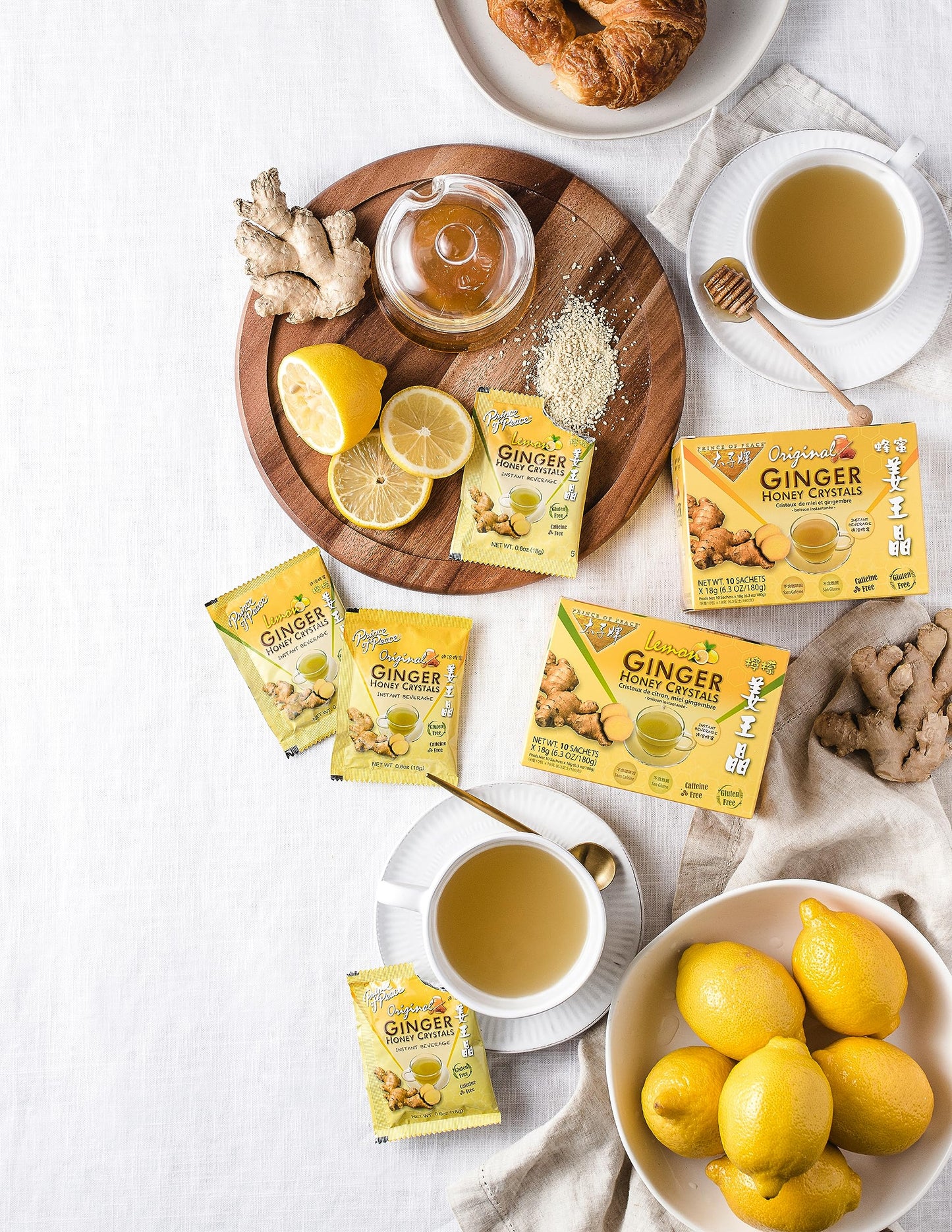 Prince Of Peace® Instant Ginger Honey Crystals (10Ct)