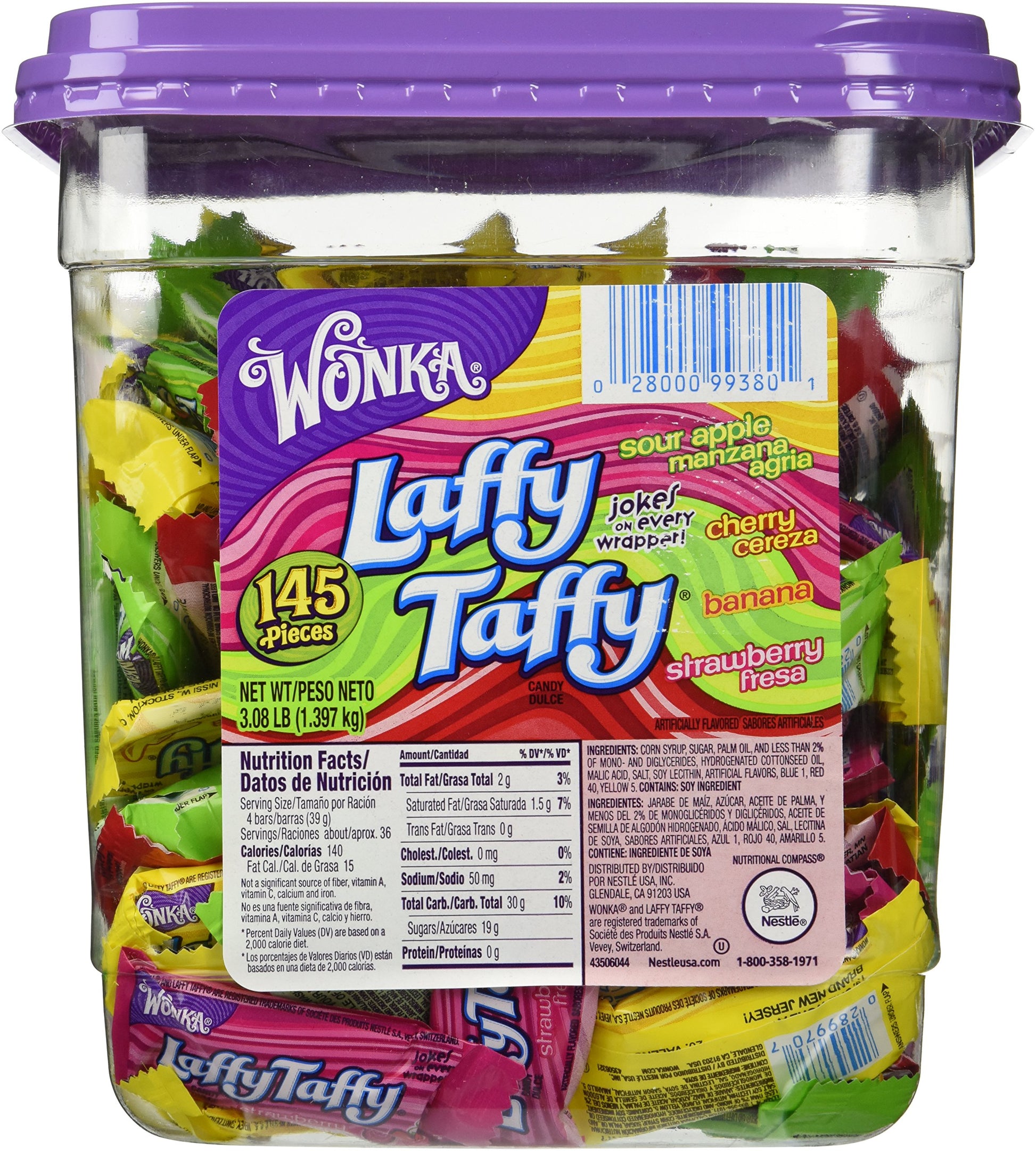 Laffy Taffy 145ct. Tub - Assorted