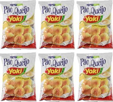 Cheese Bread Mix - Mistura para Po de Queijo - Yoki - 8.80 oz (250g) - GLUTEN-FREE - (PACK OF 06)