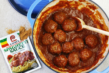 Lawry's Thick Spaghetti Mix, 1.42-Ounce Packets (Pack of 24)
