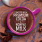 Swiss Miss Indulgent Collection Dark Chocolate Flavor Hot Cocoa Mix, 1.25 Oz. 8-Count (Pack Of 12)