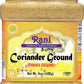 Rani Coriander Ground Powder (Indian Dhania) Spice 14Oz (400G) Pet Jar ~ All Natural | Salt-Free | Vegan | No Colors | Gluten Friendly | Non-Gmo | Kosher | Indian Origin
