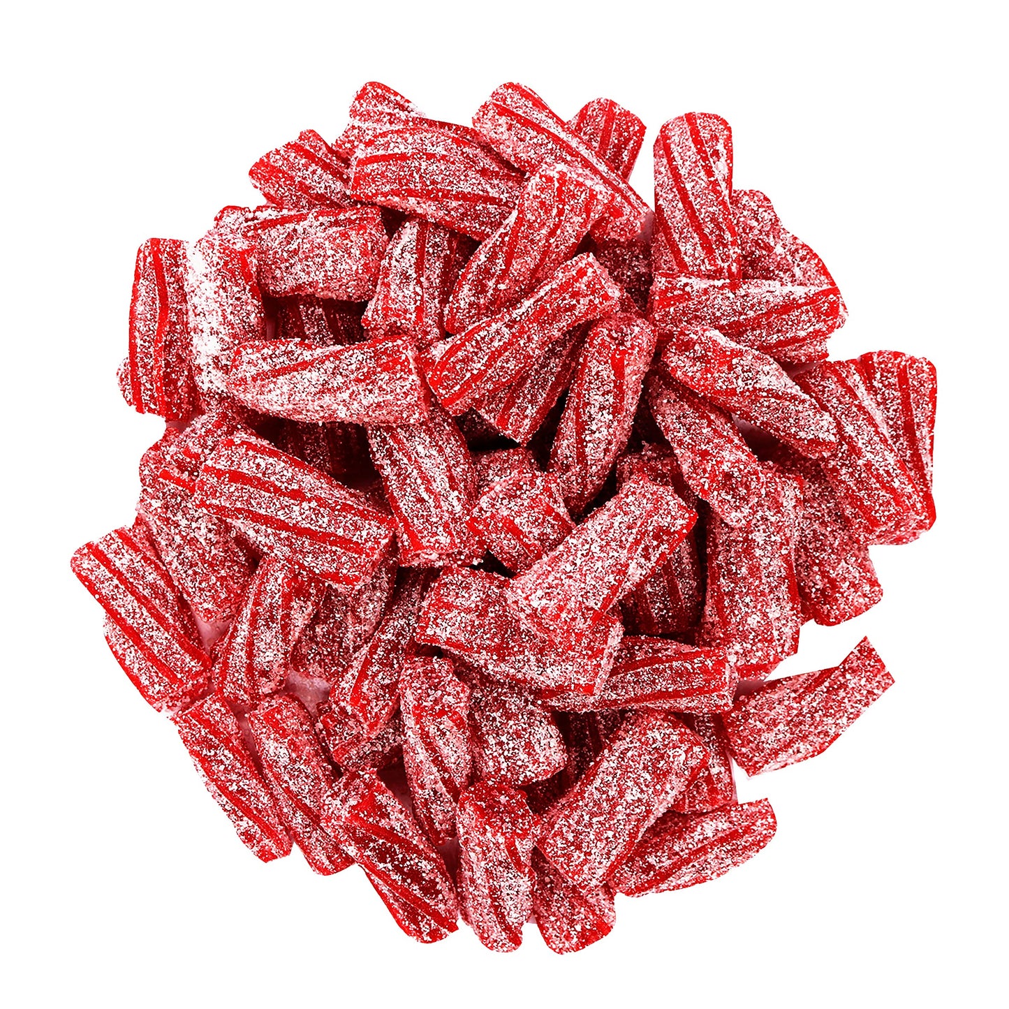 Smarty Stop Sour Licorice Twist Bite Gummy Candy/Twisteroos Pectin Filled Licorice Sour Gummies (Strawberry, 1 Pound (Pack Of 1))
