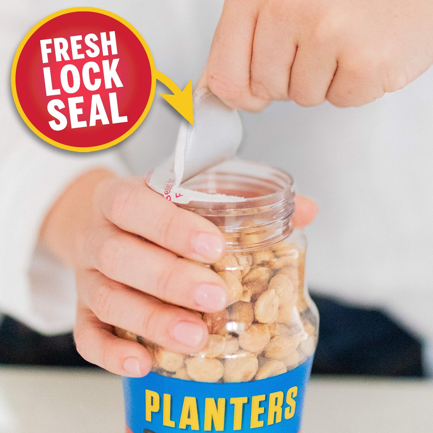 Planters Unsalted Dry Roasted Peanuts (16 oz Jar)