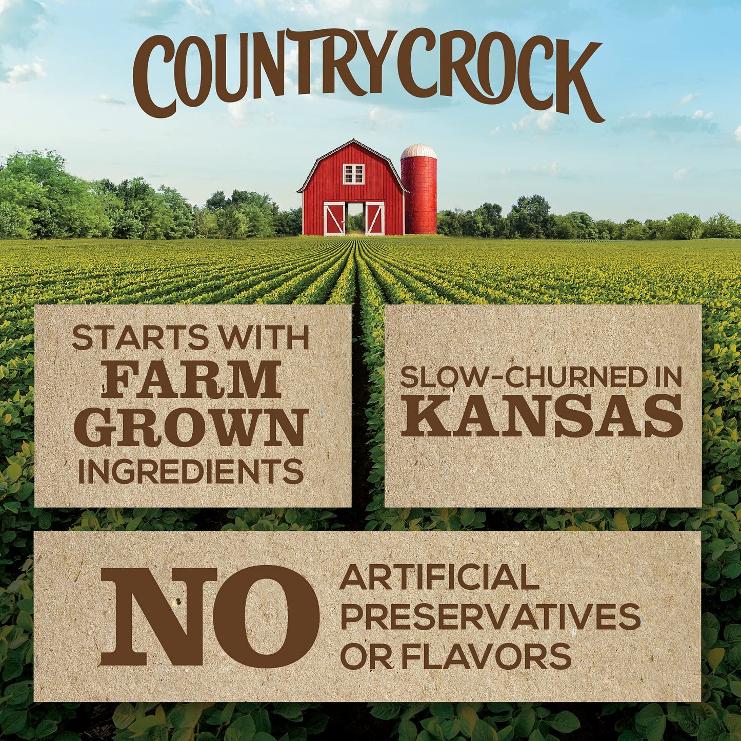 Country Crock Original Vegetable Oil Spread, 45 Oz Tub (Refrigerated)