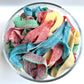 Sour Power Gummy Belts Candy (1 Pound (Pack Of 1), Sour Assorted Fruit Bowl)