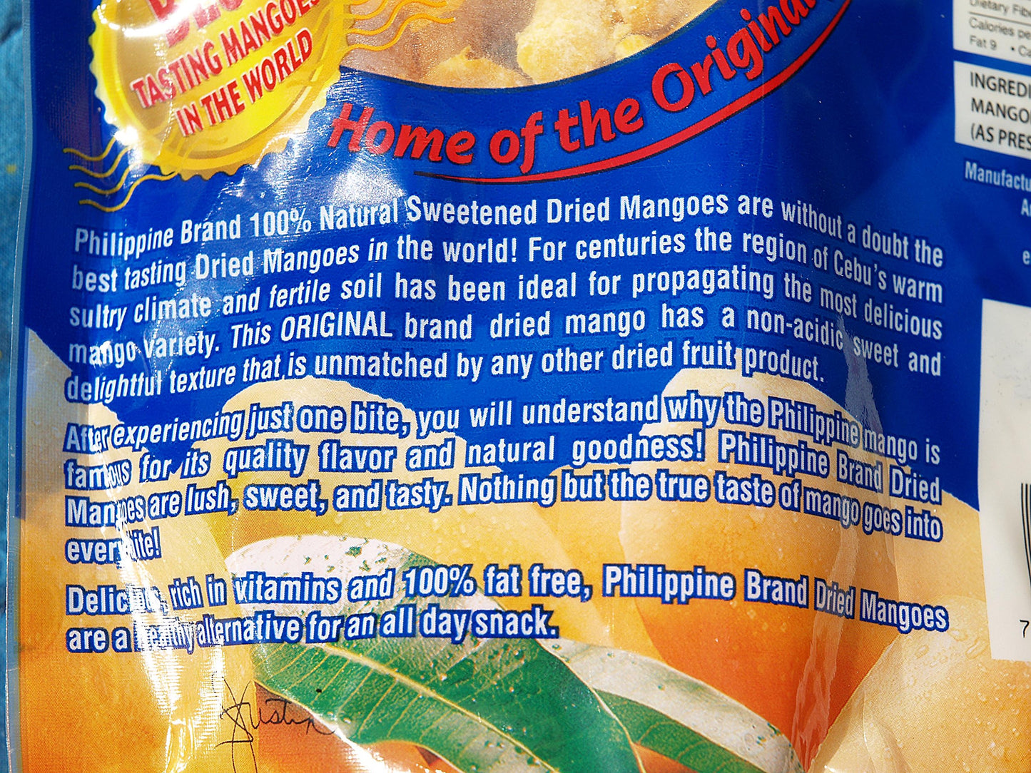Philippine Brand Naturally Delicious Dried Mangoes Tree Ripened 30 Ounces (Pack of 3)