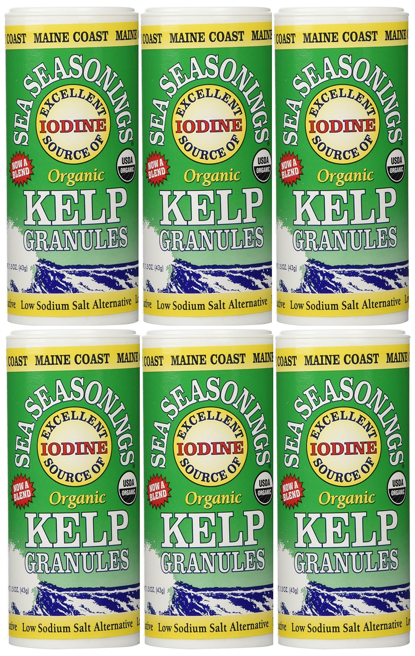 Maine Coast Sea Seasonings Kelp Granules, 1.5-Ounce Units (Pack Of 6)