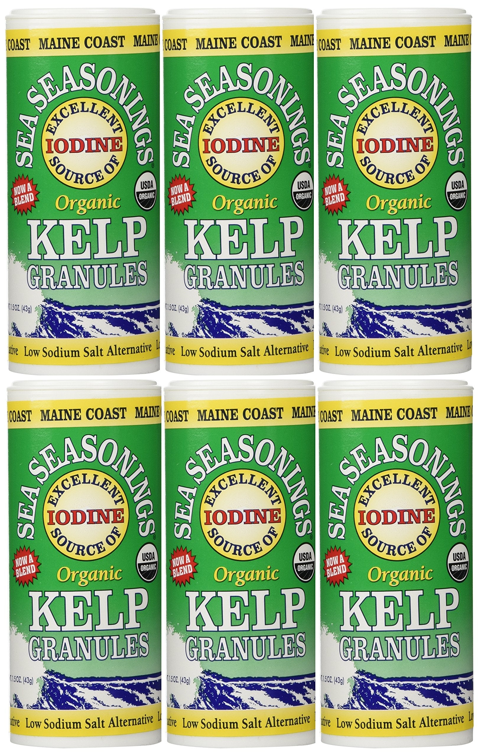 Maine Coast Sea Seasonings Kelp Granules, 1.5-Ounce Units (Pack Of 6)
