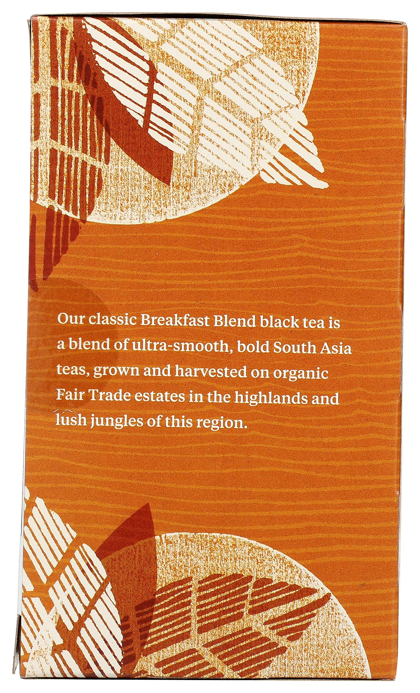 Allegro Coffee Organic Breakfast Blend Tea Bags - 20 Count Pack
