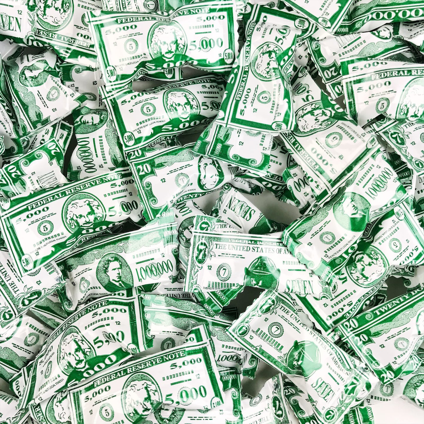 Candy Envy - Money Buttermints - 13 oz. Bag - Approximately 100 Individually Wrapped Mints