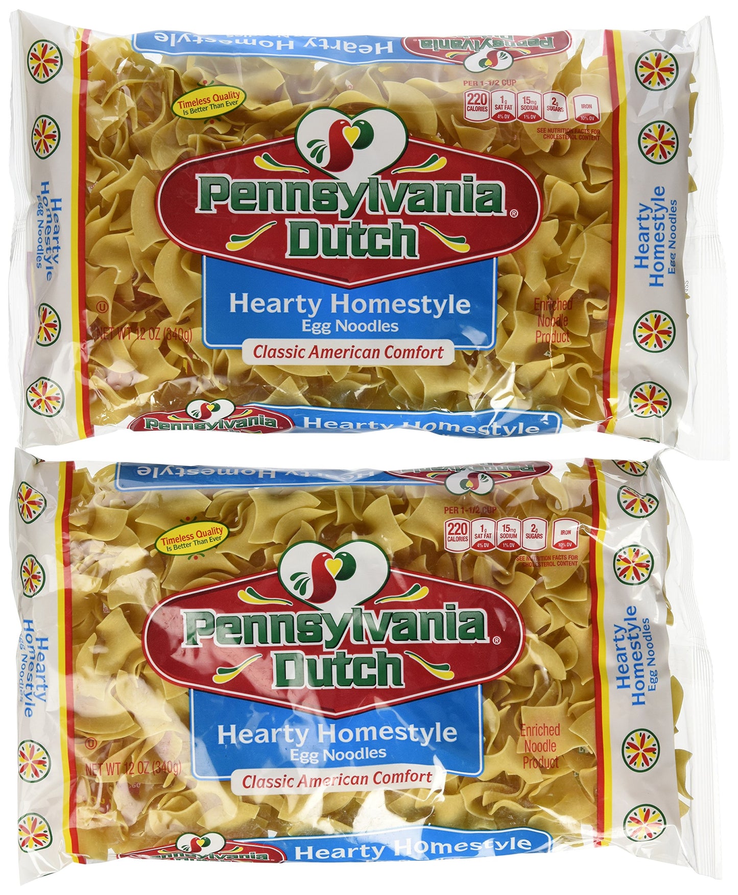 Pennsylvania Dutch Hearty Homestyle Egg Noodles, 12 Oz. Bag (Quantity Of 2)